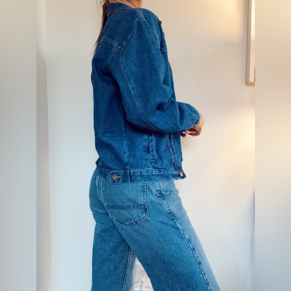 Vintage Denim London Blues Jacket- size 14 but fits a S - Picture 2 of 3